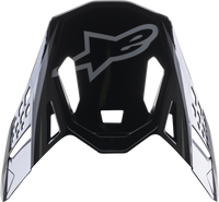 S M10 Carbon Meta2 Visor Black/Grey