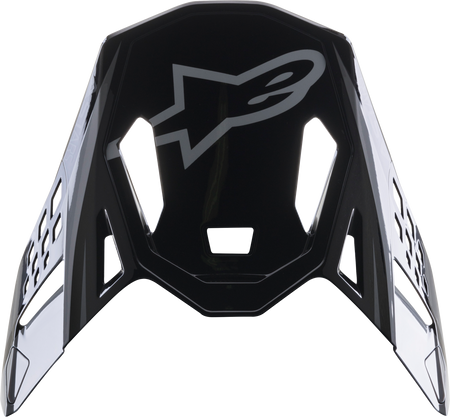 S M10 Carbon Meta2 Visor Black/Grey