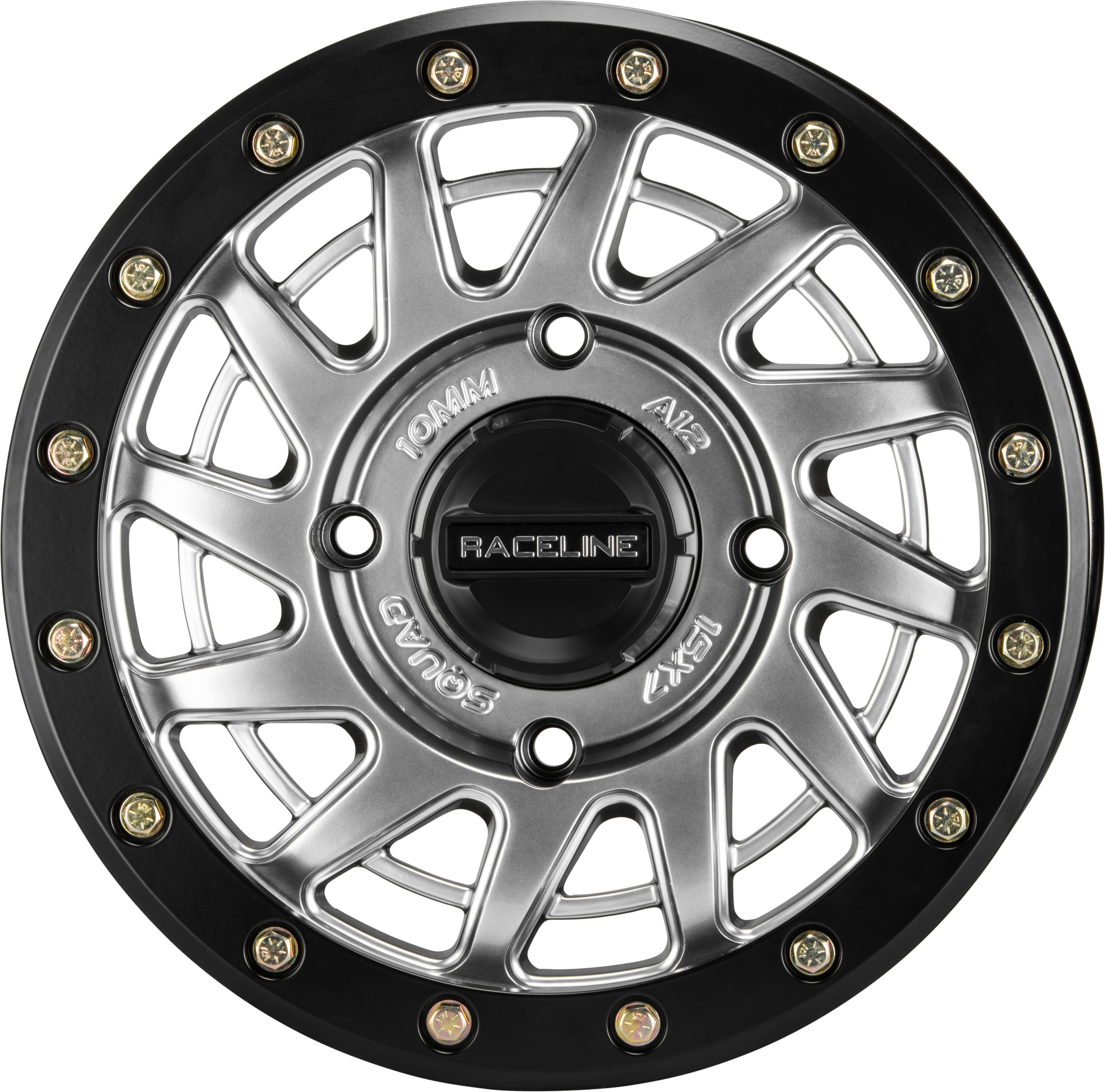 Squad Bdlk Wheel 15x7 4/137 5+2(+10mm) Hyper Silver