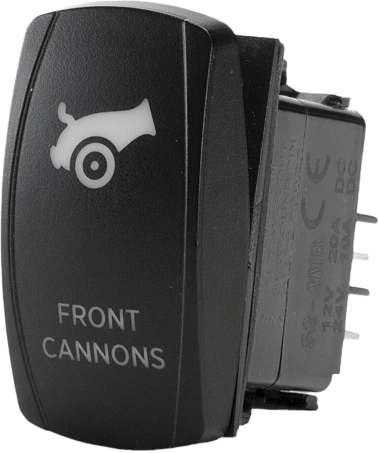 Front Cannons Dash Switch Pro Series Backlit