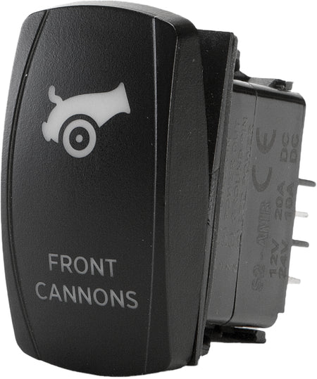 Front Cannons Dash Switch Pro Series Backlit