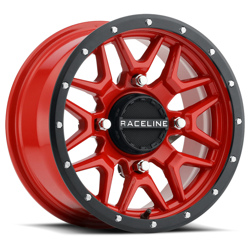 Krank Wheel 14x7 4/137 6+1 (+38mm) Blk/Red