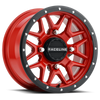 Krank Wheel 14x7 4/156 5+2 (+10mm) Blk/Red