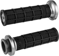Lock On Hart Luck Full Waffle Black/Graphite Indian Touring