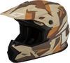 Mx 96 Splinter Helmet Matte Brown/Tan/White  Xs