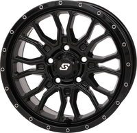 Fusion Wheel 15x7 5+2 5/4.5 Gloss Black