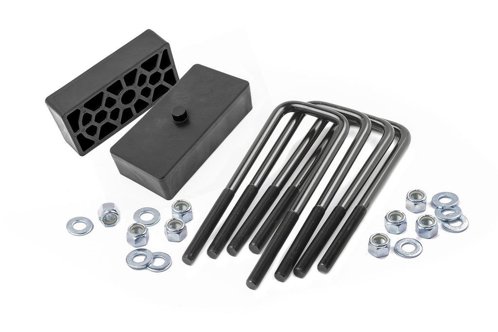 1.5 Inch Block & U-Bolt Kit | Chevy Silverado 2500 HD 2WD/4WD (2001-2010) | 6573