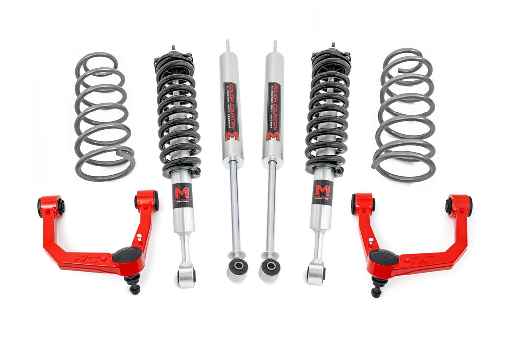 3 Inch Lift Kit | Upper Control Arms | RR Coils | M1 Struts | Toyota 4Runner (10-24) | 76642RED
