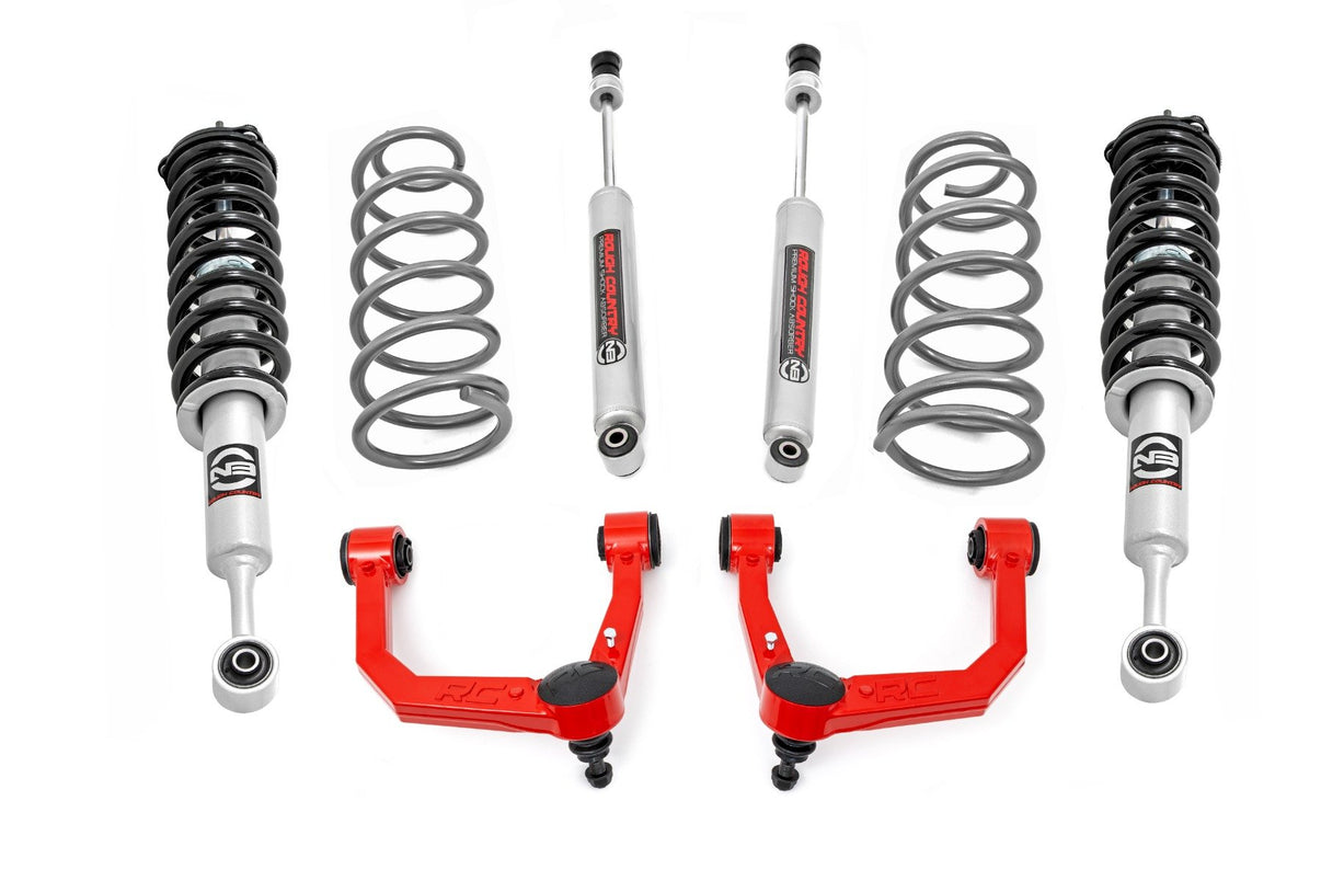 3 Inch Lift Kit | Upper Control Arms | RR Coils | N3 Struts | Toyota 4Runner (10-24) | 76632RED