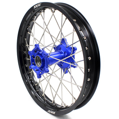 KKE 21 & 18 Enduro Wheels Rims Set for Yamaha WR250R 2008-2020 Blue&Black