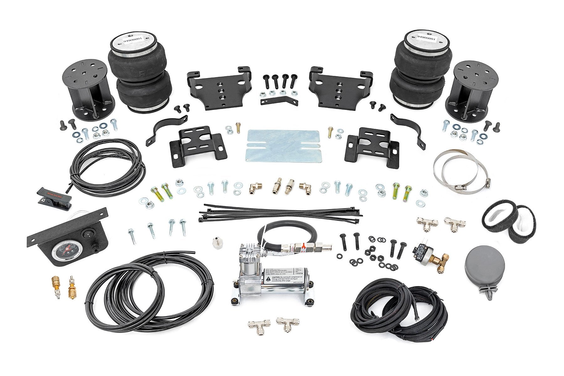 Air Spring Kit w/compressor | 6 Inch Lift Kit | Chevy/GMC 2500HD (01-10) | 100064C