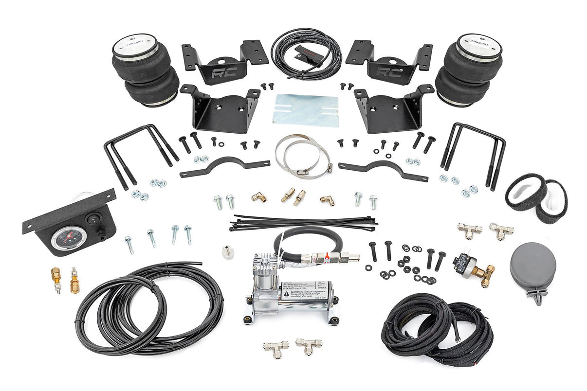 Air Spring Kit w/compressor | 0-7.5" Lift | Chevy/GMC 2500HD/3500HD (11-19) | 10007C