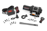 Rough Country | 1000-LB Winch | UTV | Synthetic Rope | RS1000S