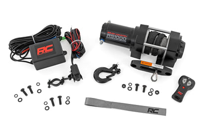Rough Country | 1000-LB Winch | UTV | Synthetic Rope | RS1000S