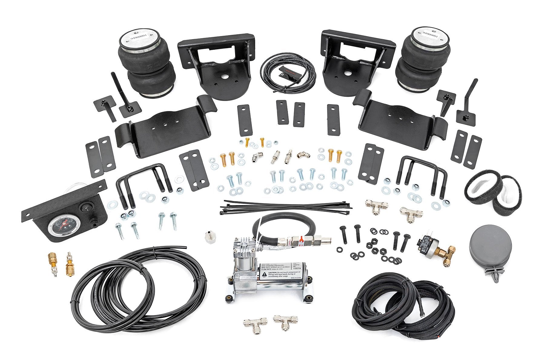 Air Spring Kit w/compressor | 0-6" Lifts | Ford F-150 4WD (2015-2020) | 10017C