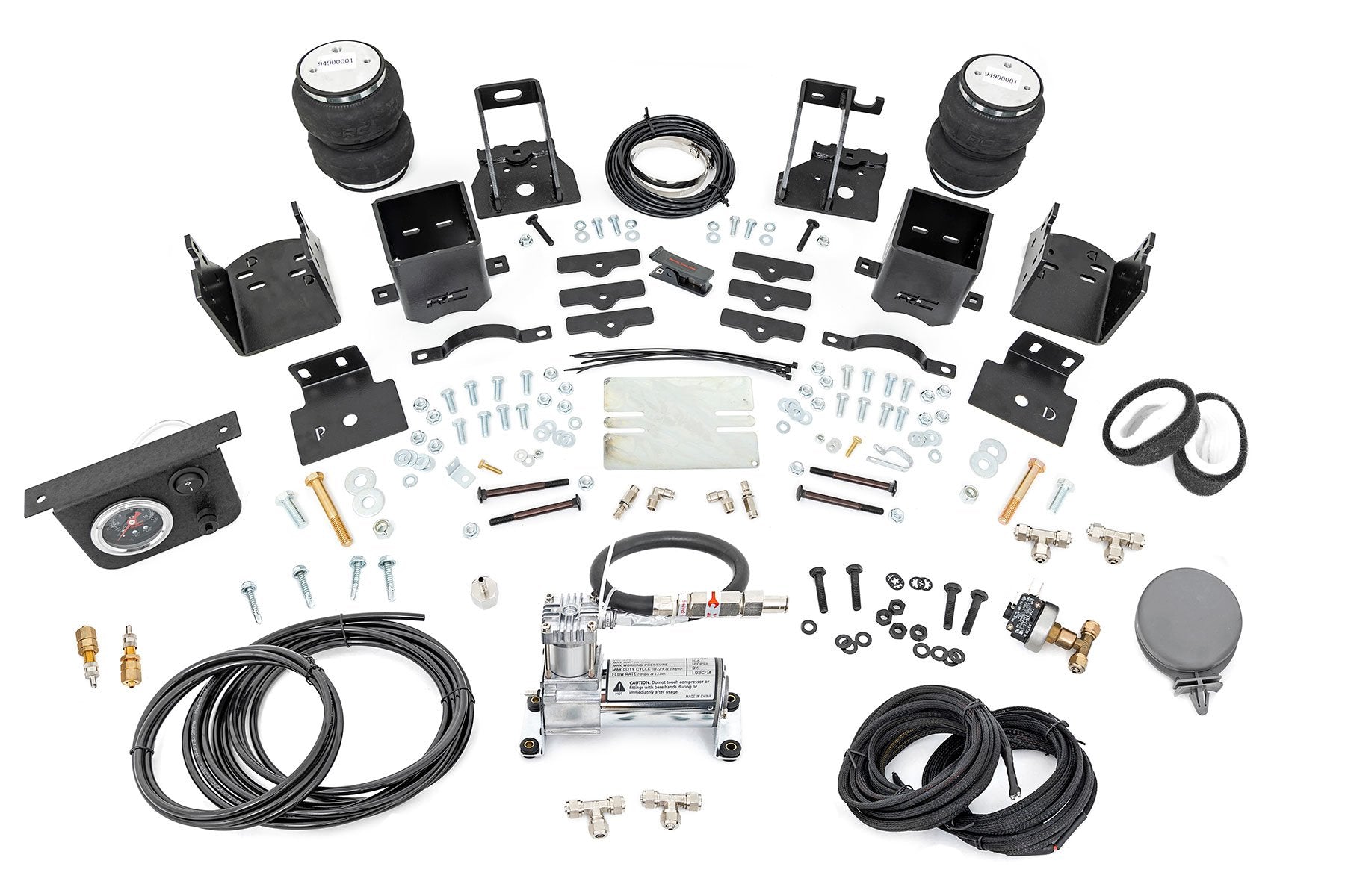 Air Spring Kit w/compressor | Ford F-250/F-350 Super Duty 4WD (2005-2016) | 10020C