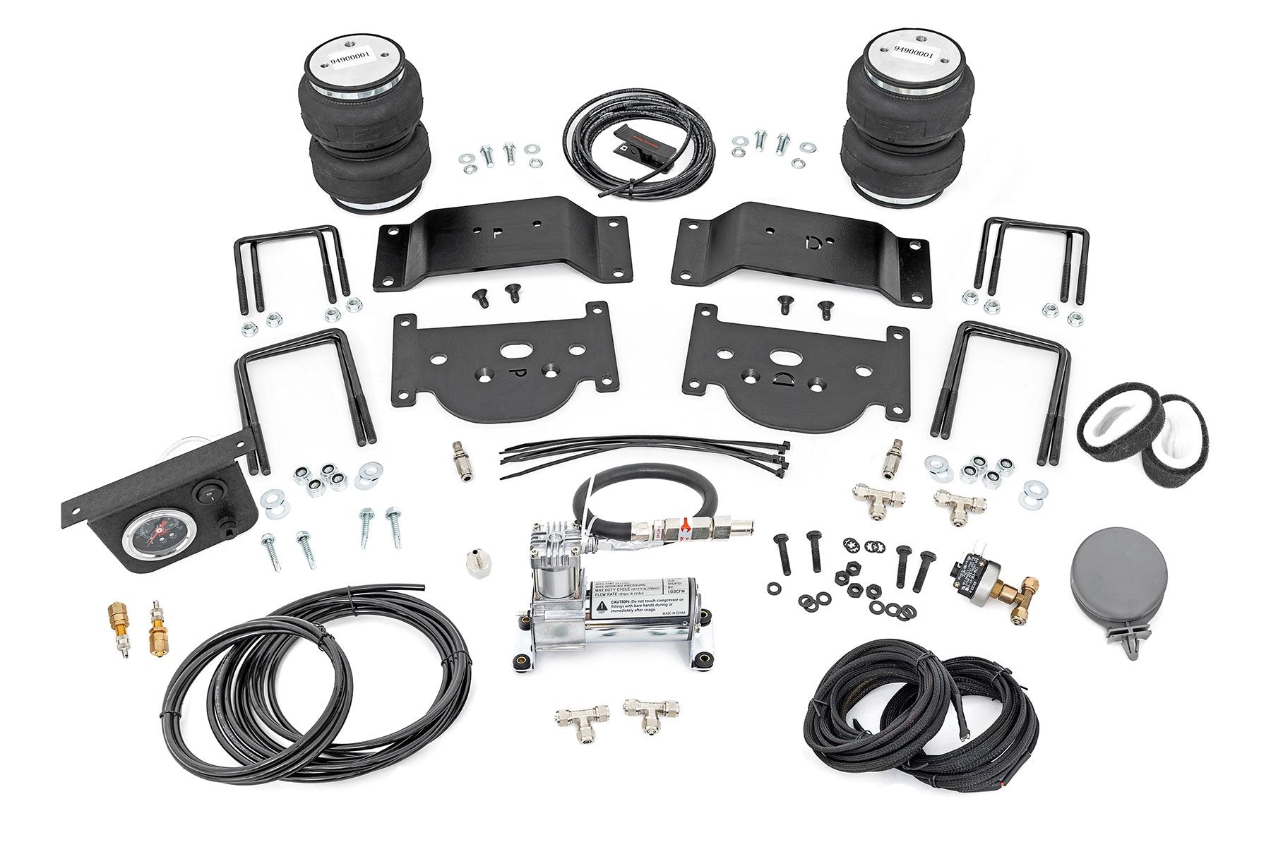 Air Spring Kit w/compressor | 0-6" Lifts | Toyota Tundra 2WD/4WD (2007-2021) | 10024C