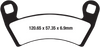 EBC Sintered "R" Brake Pads FA656R