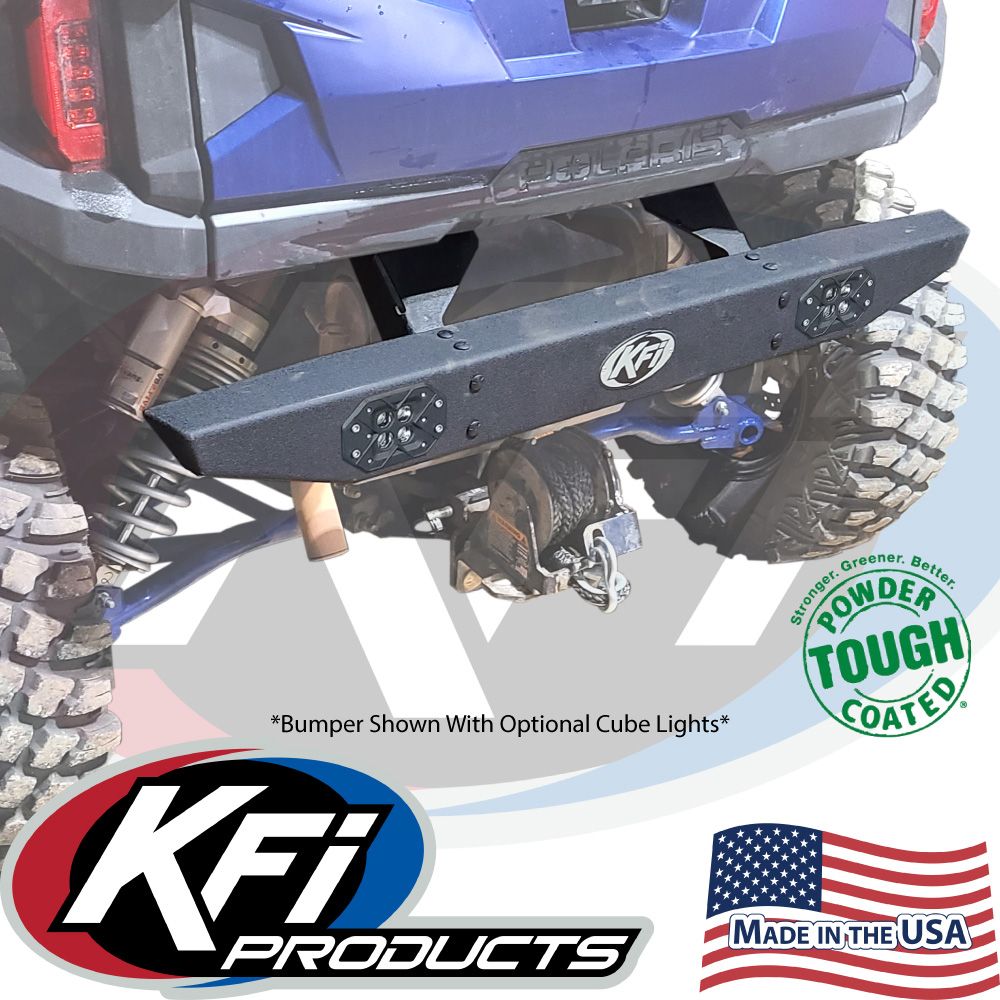 102080 Polaris General Rear Formed Bumper KFI