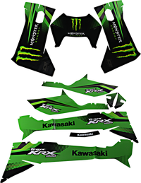 D'COR VISUALS Complete Graphics Kit - Monster - 2-Door - Part Number 20-20-290