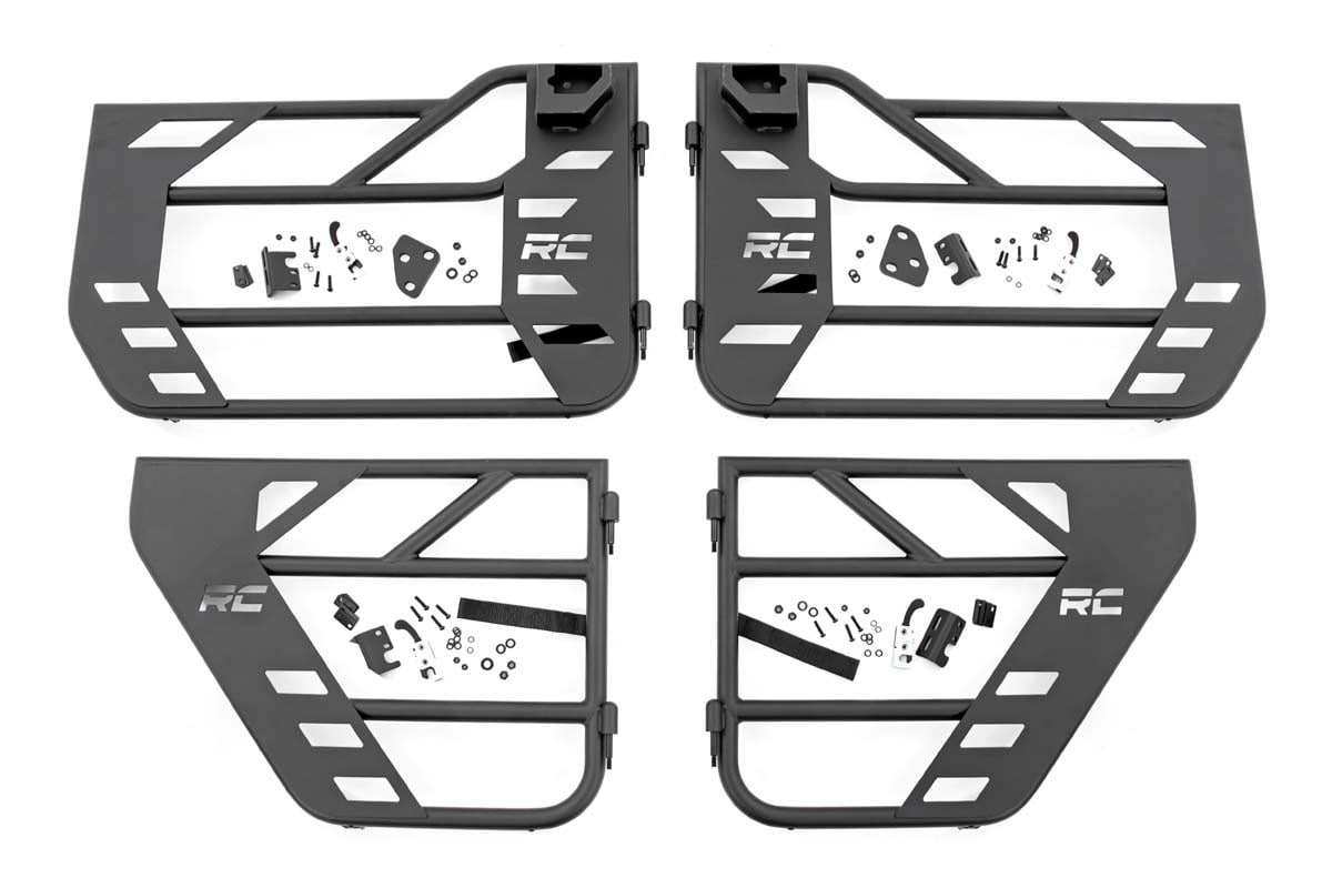 Tubular Doors | Front and Rear | Jeep Gladiator JT/Wrangler JL 4WD (18-25) | 10619