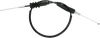 MOTION PRO Black Vinyl Throttle Cable - Pull - +4" - Kawasaki 03-0363