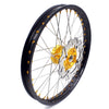KKE 21 & 18 Enduro Rims for Suzuki RMZ250 2007-2018 RMZ450 2005-2017 Gold Nipple