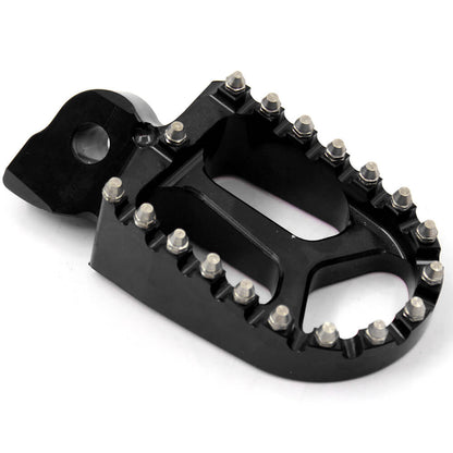 KKE BILLET CNC FOOTPEGS FOR YAMAHA YZ85 YZ125 YZ250 YZ426F YZ450F WR250F WR450F BLUE BLACK SILVER OPTIONAL