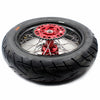 KKE 17 Inch Supermoto Wheels Tires for SUZUKI RMZ250 2007-2025 RMZ450 2005-2025