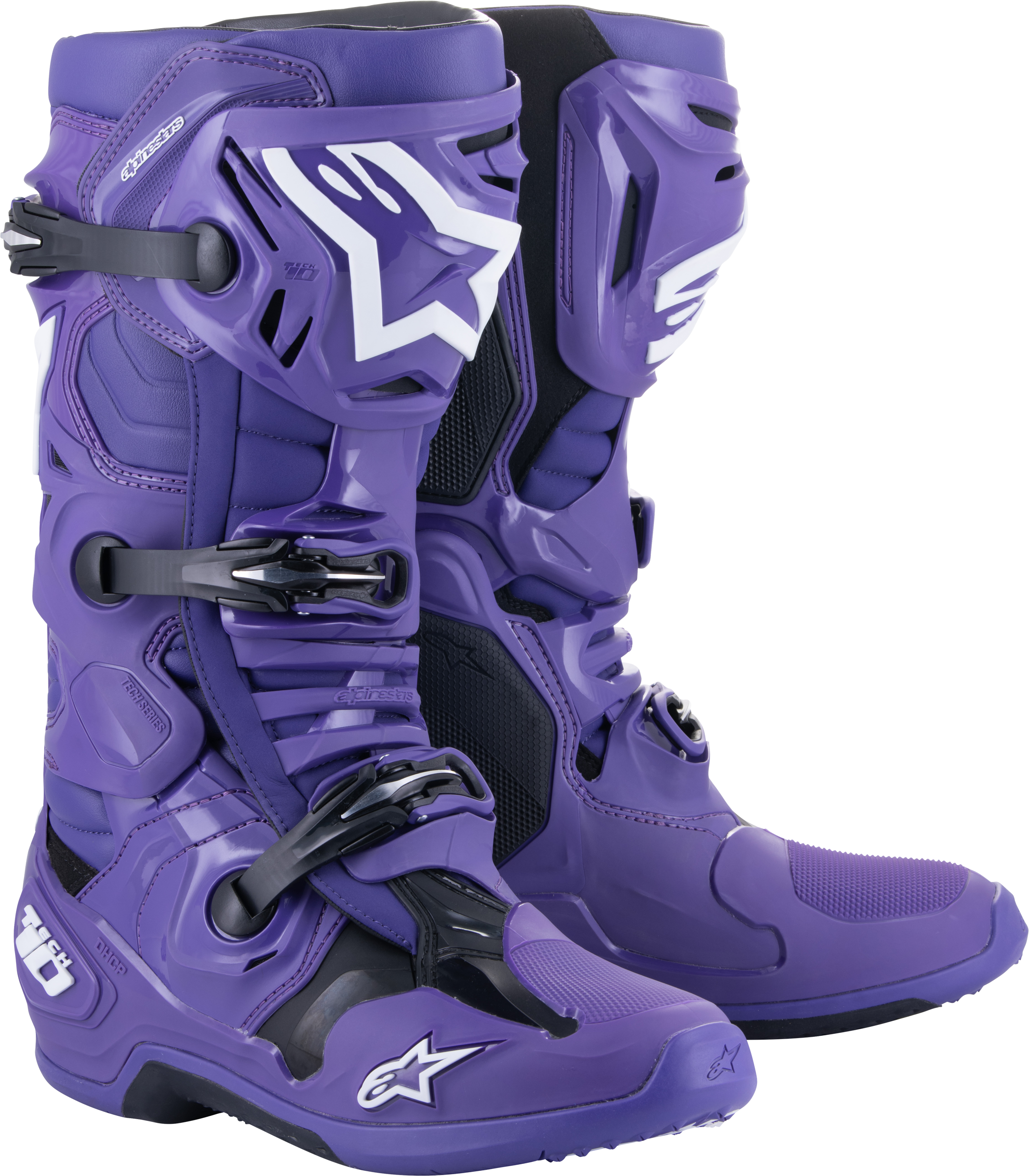 Tech 10 Boots Ultraviolet Black Sz 8