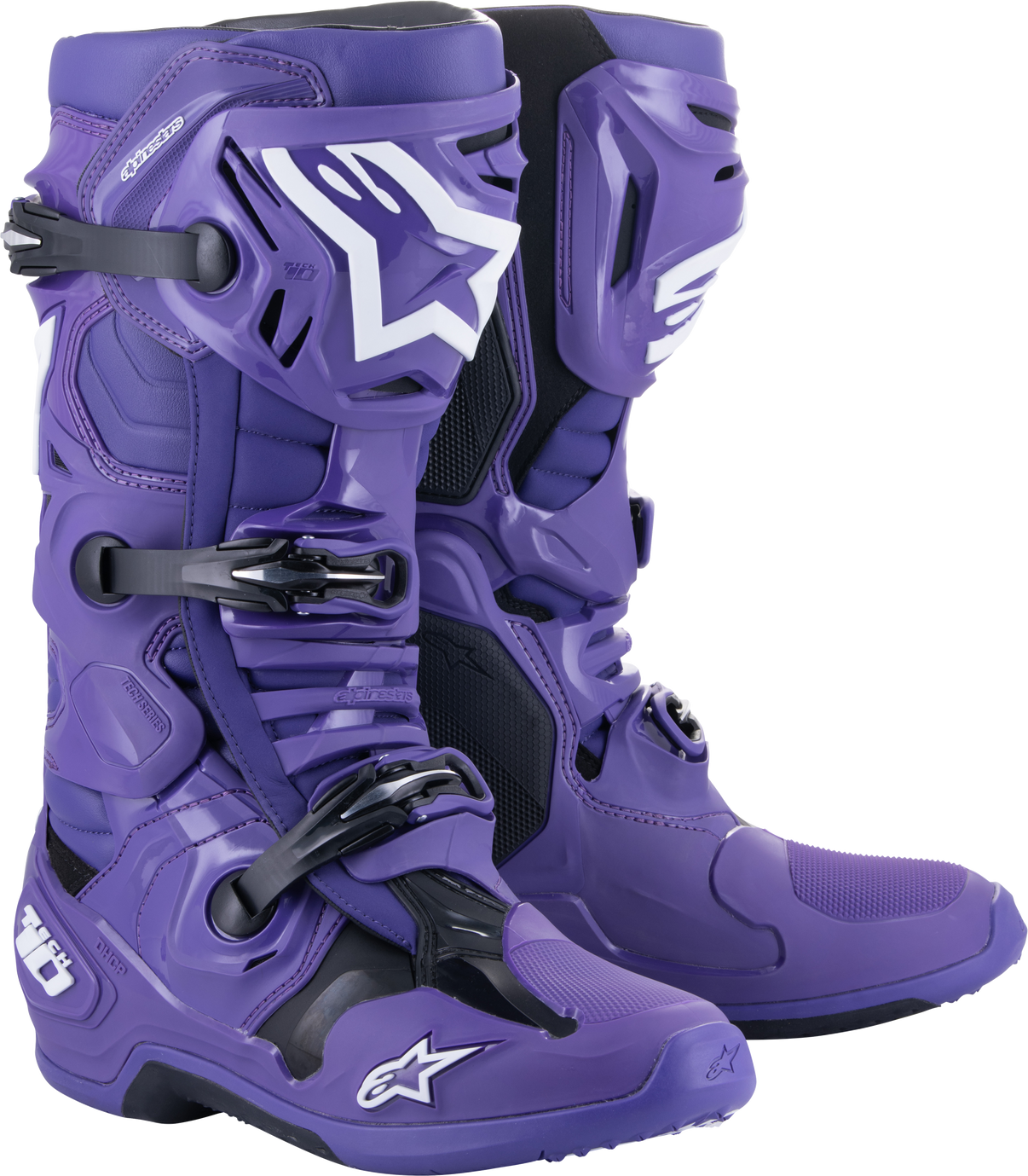 Tech 10 Boots Ultraviolet Black Sz 9