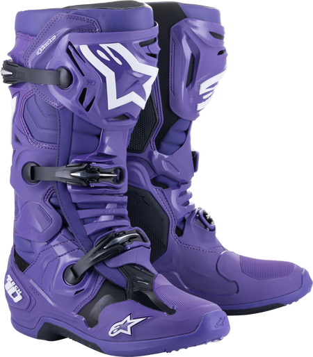 Tech 10 Boots Ultraviolet Black Sz 9