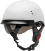Hh 65 Half Helmet Full Dressed Matte White Xs