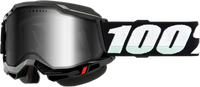 Accuri 2 Snowmobile Goggle Black W/ Silver Mirror Lens
