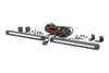 10 Inch Chrome Series LED Light Bar | Slim Line | Pair | 70410A
