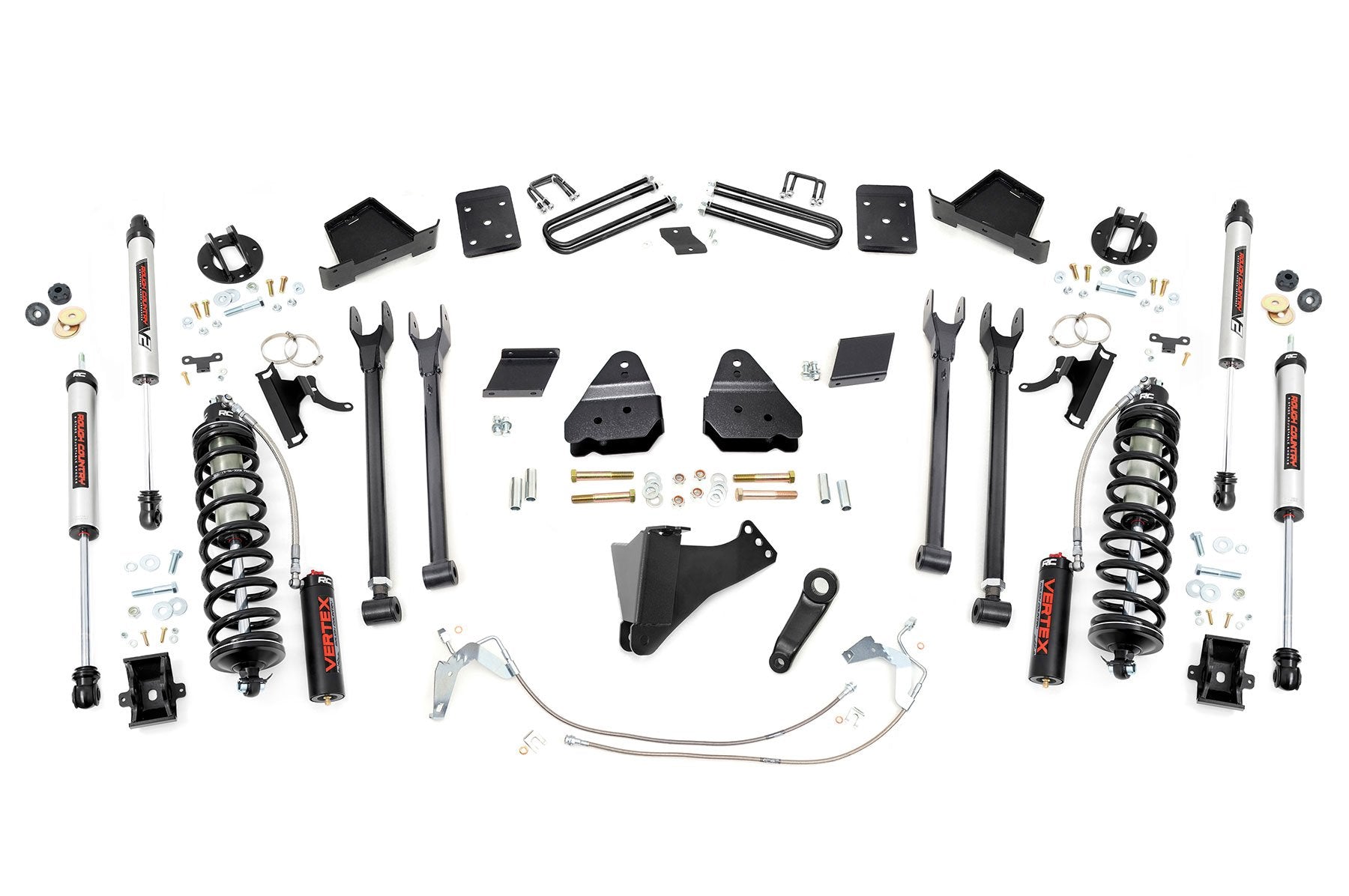 6 Inch Lift Kit  |  4-Link  |  No OVLD  |  C/O V2 | Ford F-250 Super Duty (11-14) | 53258
