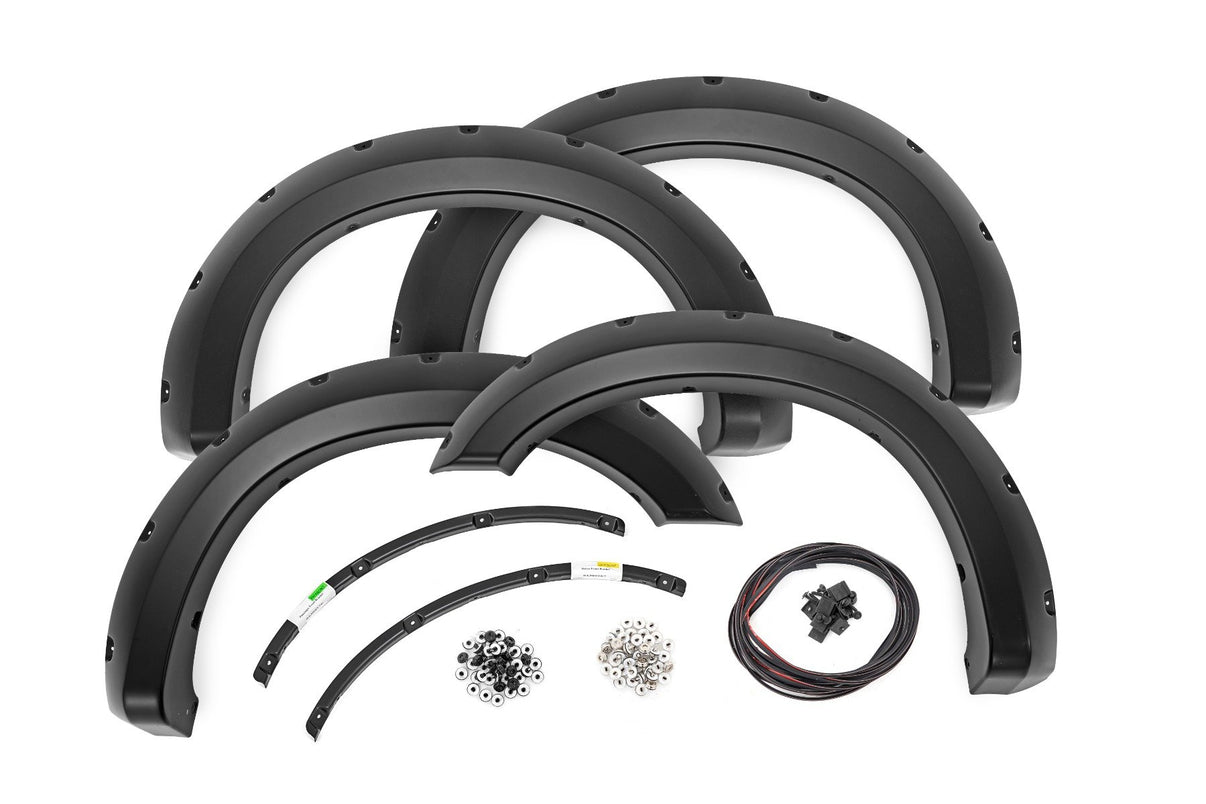 Pocket Fender Flares | J7 Magnetic Gray | Ford F-250/F-350 Super Duty (11-16) | F-F21111A-J7