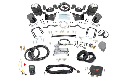 Air Spring Kit w/compressor | Wireless Controller | 7.5 Inch Lift Kit | Chevy/GMC 2500HD/3500HD (11-19) | 100074WC