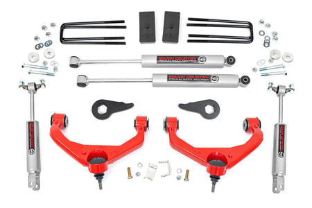 3.5 Inch Lift Kit | Chevy/GMC 2500HD/3500HD 2WD/4WD (11-19) | 95920RED