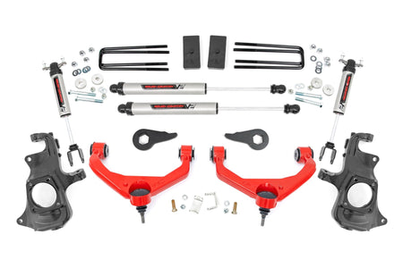 3.5 Inch Knuckle Lift Kit | V2 | w/ Overloads | Chevy/GMC 2500HD/3500HD (11-19) | 97670RED