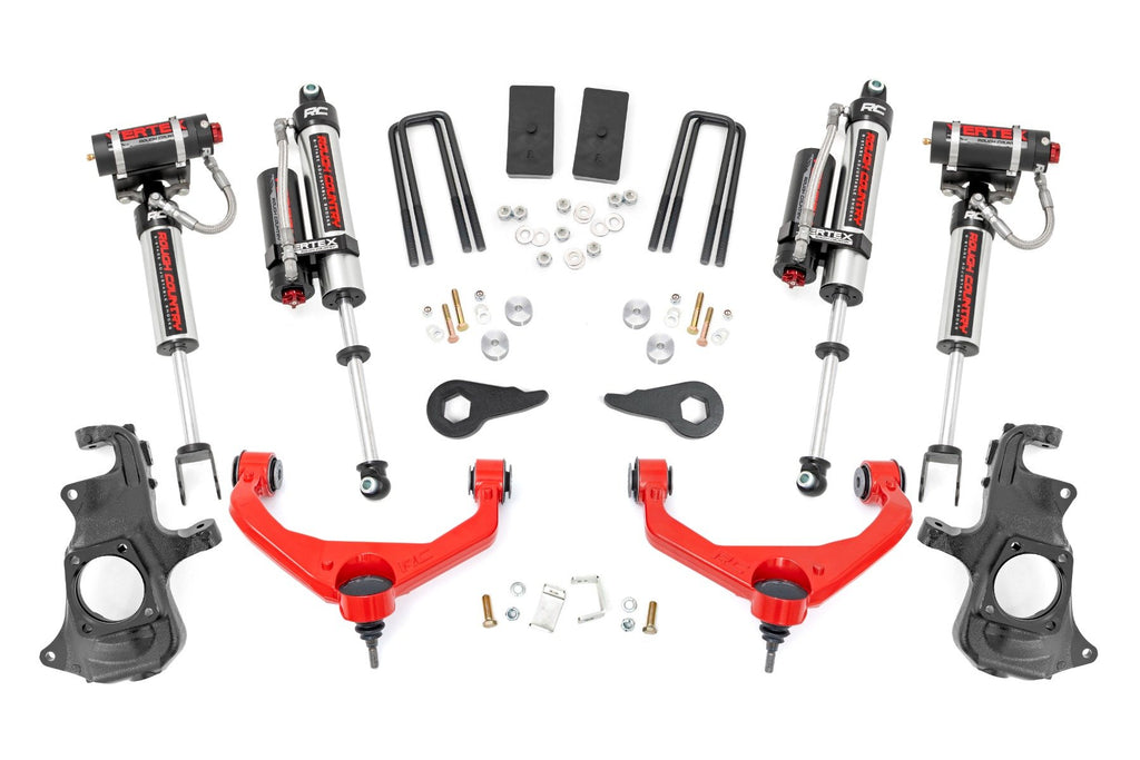 3.5 Inch Lift Kit | Knuckle | Vertex | Chevy/GMC 2500HD/3500HD (11-19) | 95750RED