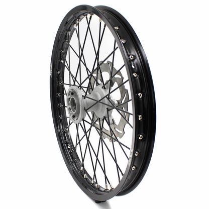 KKE 21 & 19 Casting MX Wheels for YAMAHA YZ250F 2001-2021 YZ450F 2003 Silver