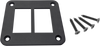 MOOSE UTILITY Universal Dash Plate - 2 Switches 2PP-ADA