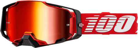 Armega Goggle Red Mirror Red Lens