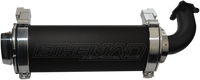 BIKEMAN PERFORMANCE RZR XP Turbo Muffler - Black 17-318-SB