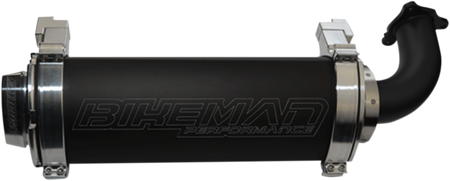 BIKEMAN PERFORMANCE RZR XP Turbo Muffler - Black 17-318-SB