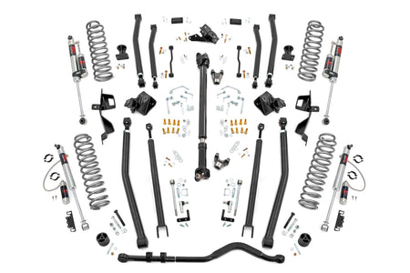 Rough Country | 6 Inch Lift Kit | Long Arm | M1R | Jeep Wrangler Unlimited 4WD (2018-2023) | 66044