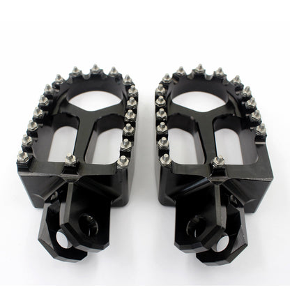 KKE CNC Billet Footpegs for SUZUKI DRZ400 DRZ400E DRZ400S DRZ400SM Gold/Blue/Black