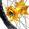 KKE 21 & 19 Wheels for Suzuki RMZ250 2007 RMZ450 2005-2025 Gold&Black
