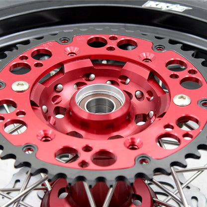 KKE 17 Inch Supermoto Wheels Tires for SUZUKI RMZ250 2007-2025 RMZ450 2005-2025